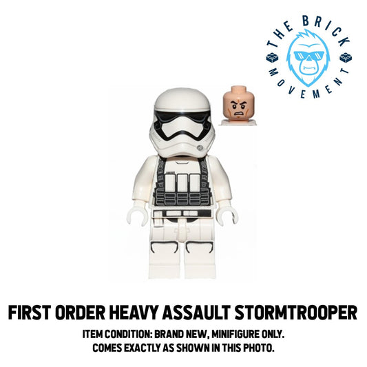 LEGO STAR WARS First Order Heavy Artillery Stormtrooper Minifigure