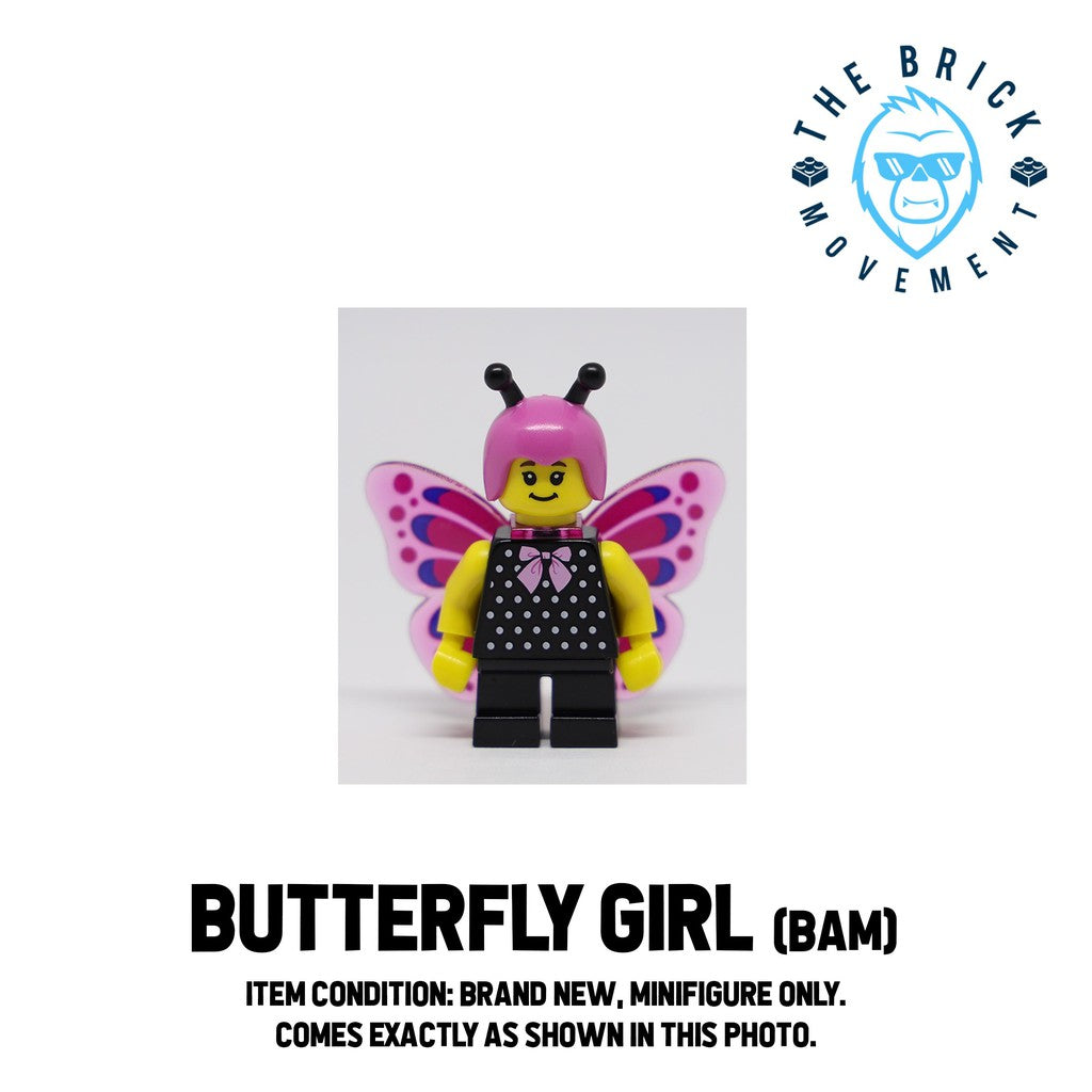 LEGO BAM Butterfly Girl Minifigure