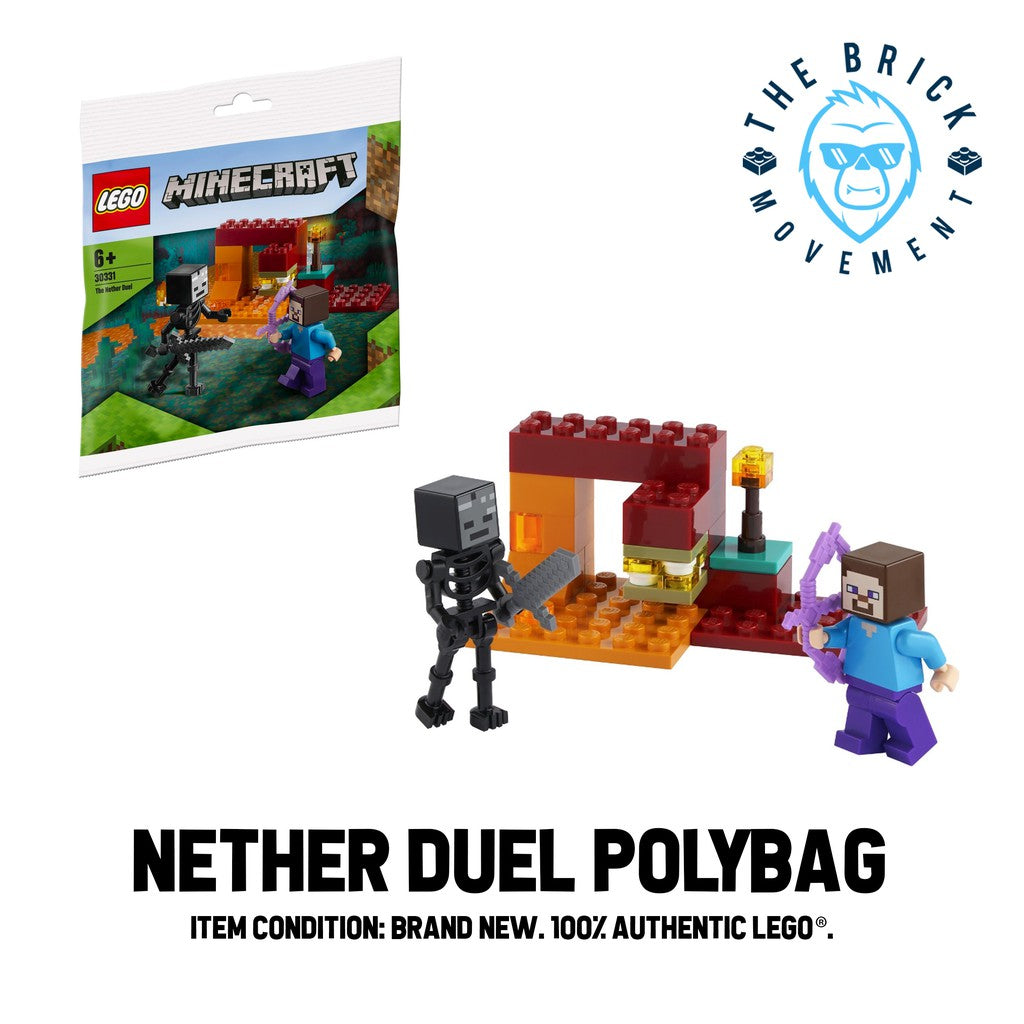 LEGO MINECRAFT The Nether Duel Polybag