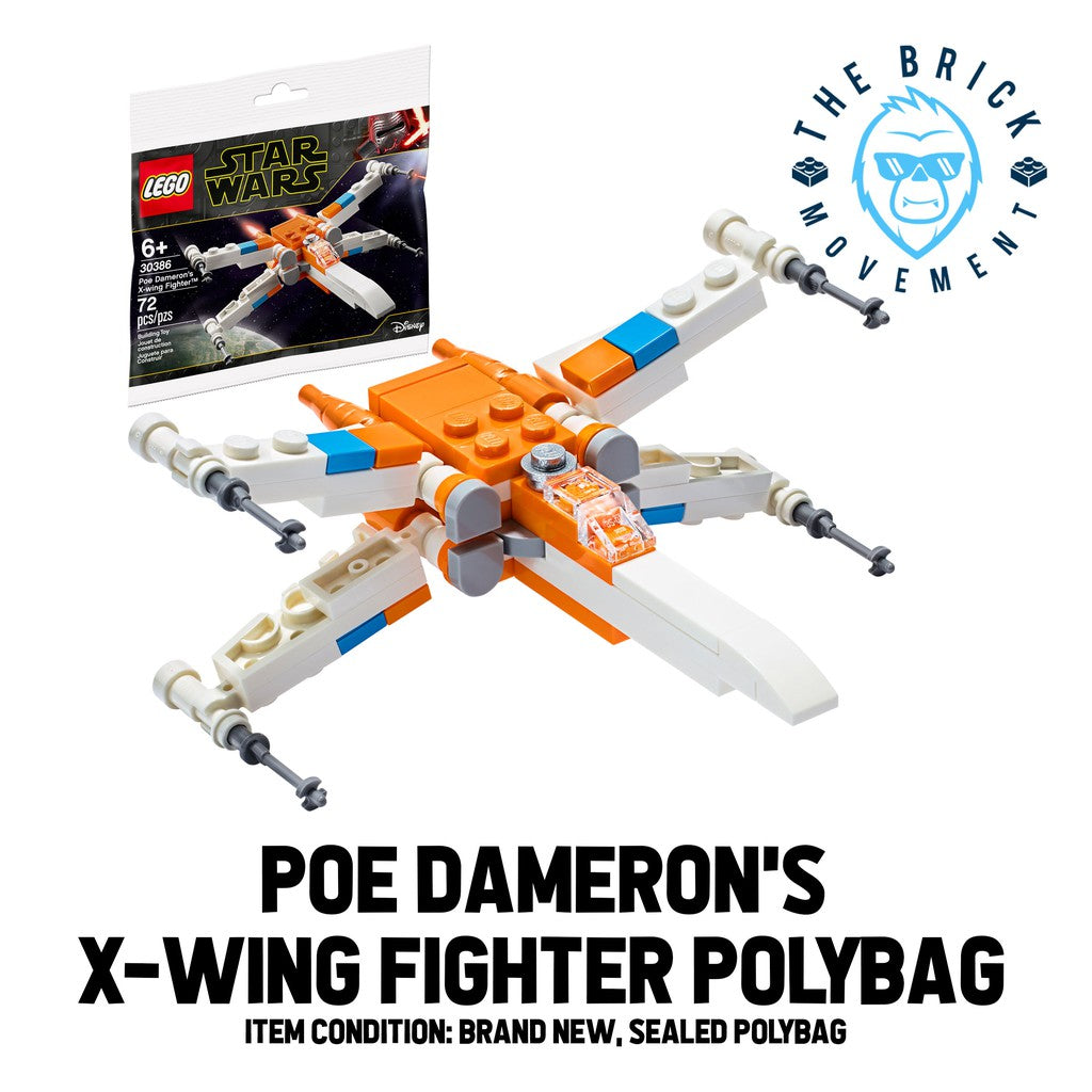 LEGO STAR WARS Poe Dameron's X-Wing Fighter Polybag