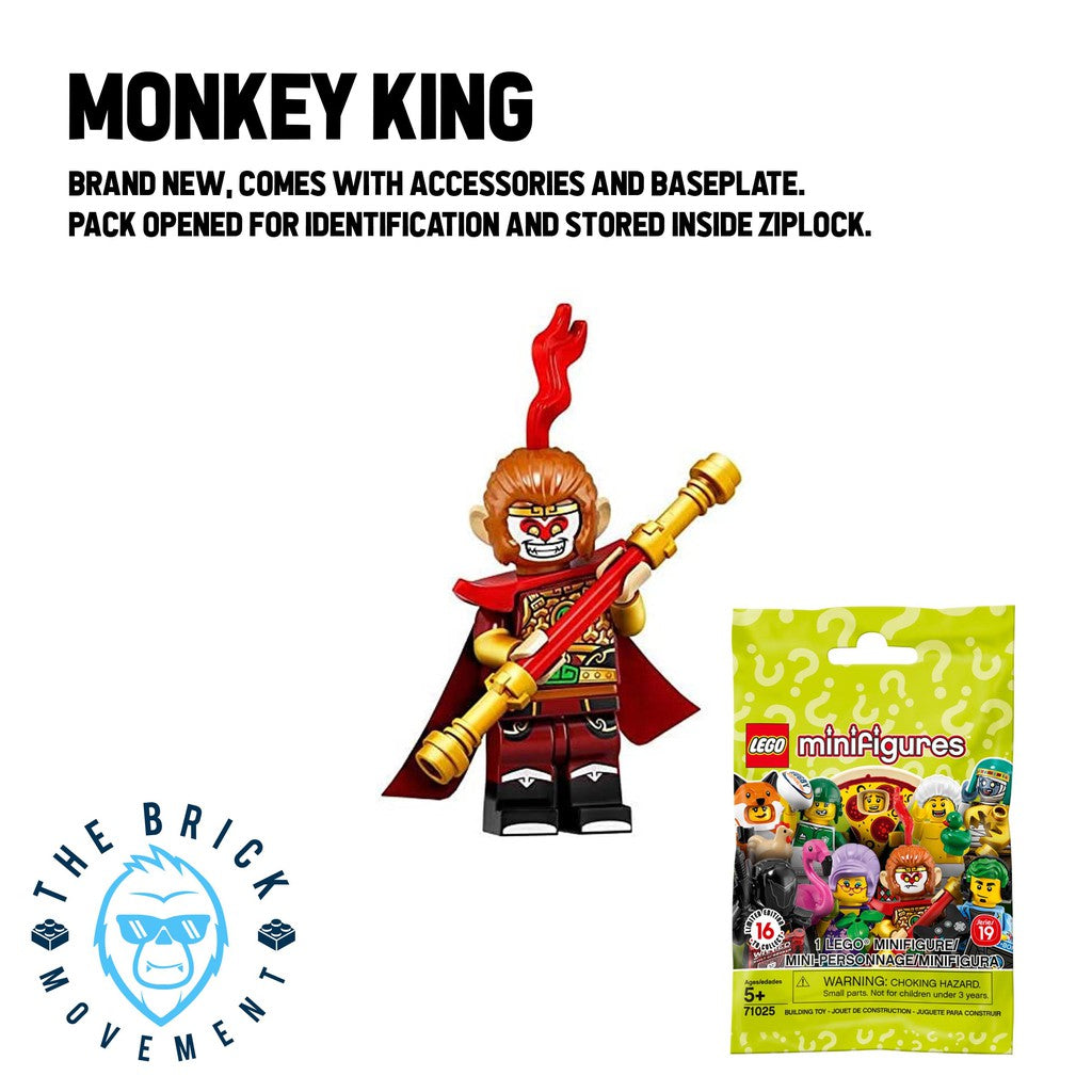 LEGO Collectible Minifigure Series 19: Monkey King Minifigure