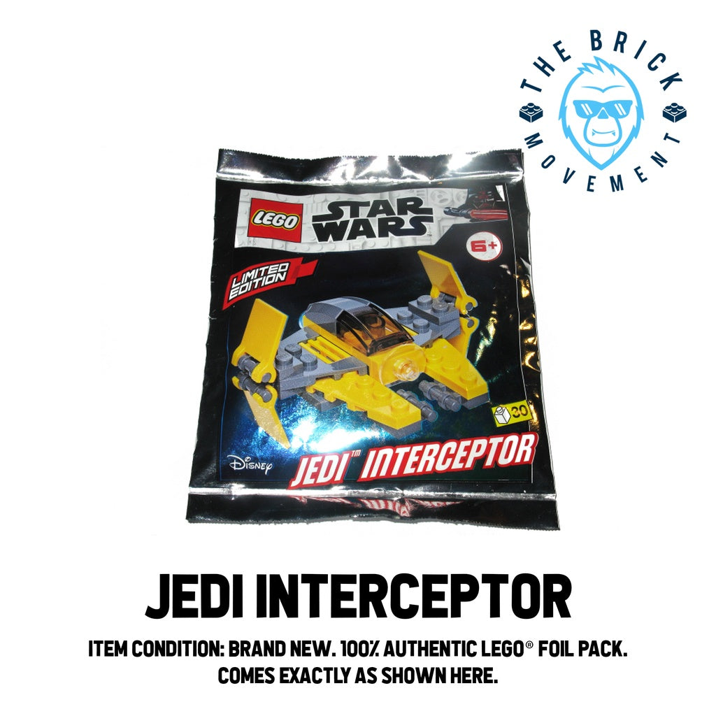 LEGO STAR WARS Mini Jedi Interceptor Foil Pack