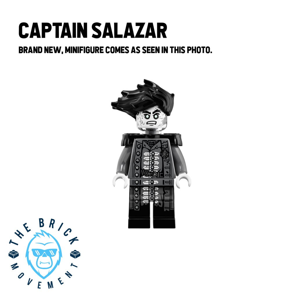 LEGO PIRATES OF THE CARRIBEAN Captain Salazar Minifigure