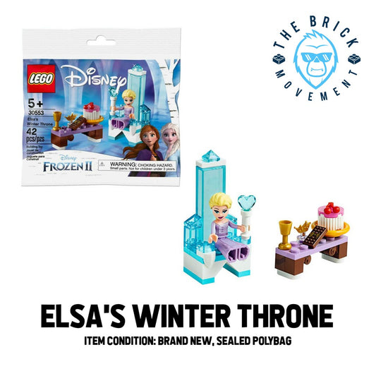 LEGO DISNEY FROZEN 2 Elsa's Winter Throne Polybag