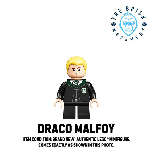 LEGO HARRY POTTER Draco Malfoy Minifigure