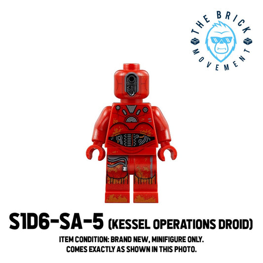 LEGO STAR WARS Kessel Operations Droid S1D6-SA-5 Minifigure