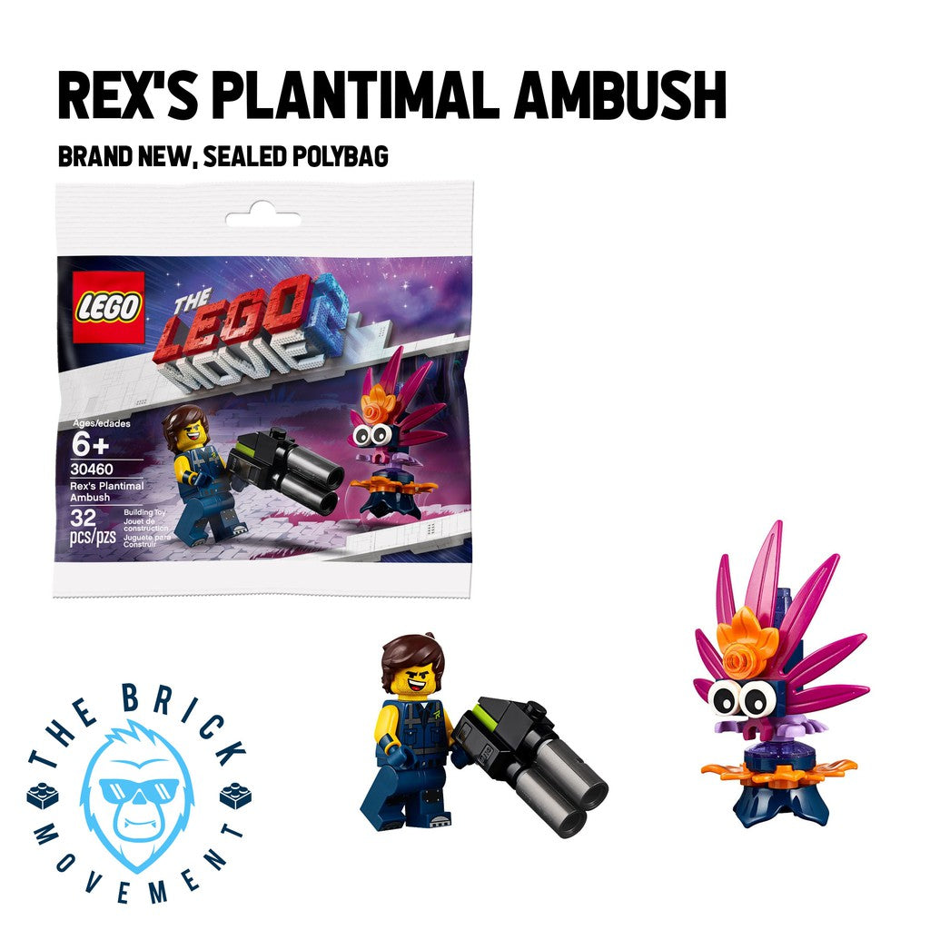 LEGO THE LEGO MOVIE 2 Rex's Plantimal Ambush Polybag