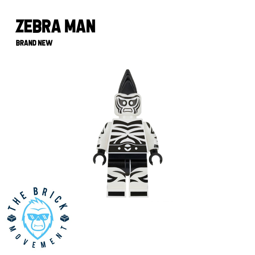 LEGO DC Zebra Man Minifigure