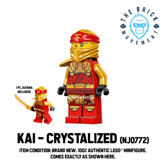 LEGO NINJAGO Kai (Crystalized) Minifigure