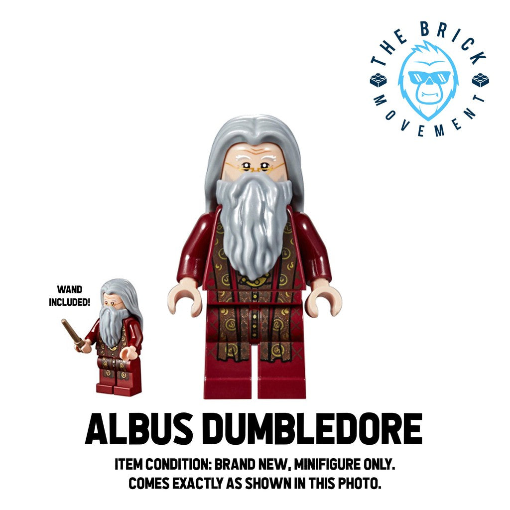 LEGO HARRY POTTER Albus Dumbledore Minifigure