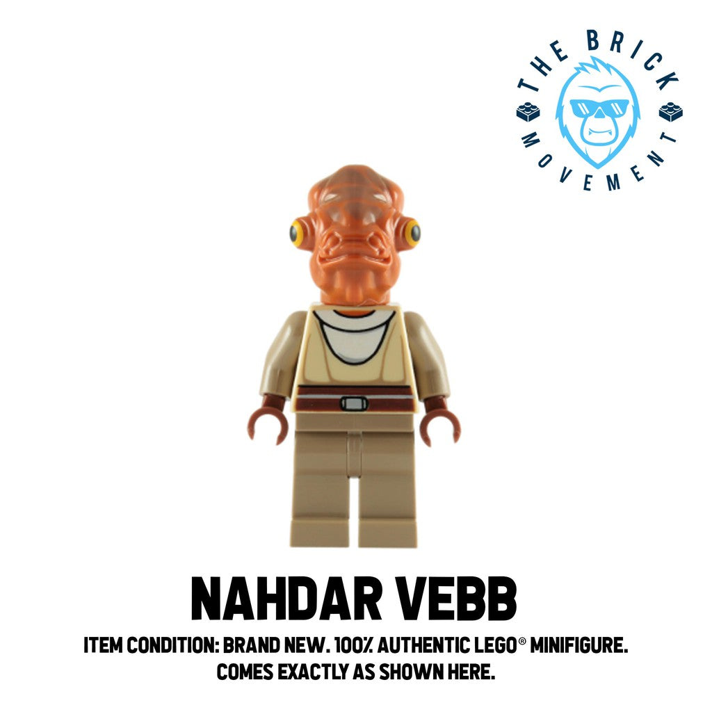 LEGO STAR WARS Nahdar Vebb Minifigure