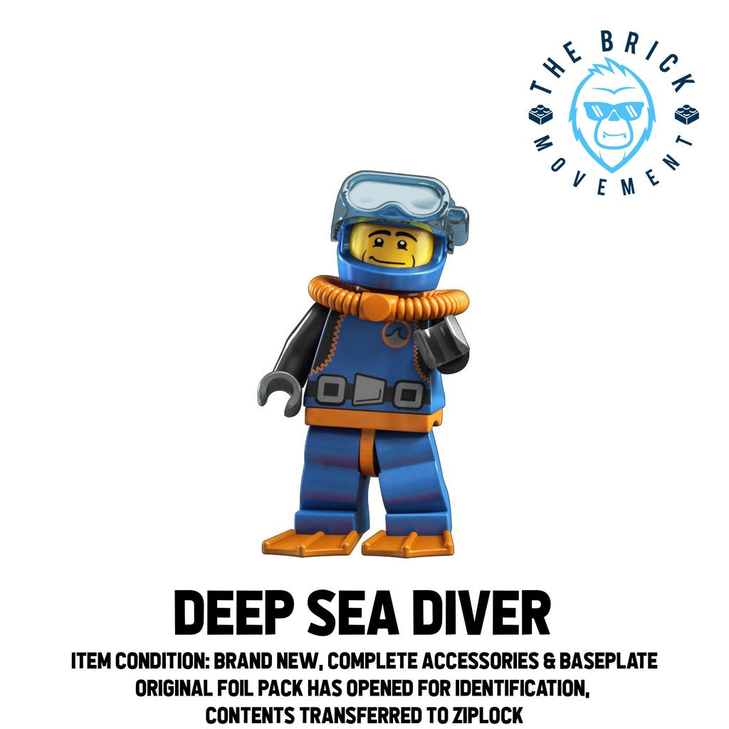 LEGO Collectible Minifigure Series 1: Deep Sea Diver Minifigure