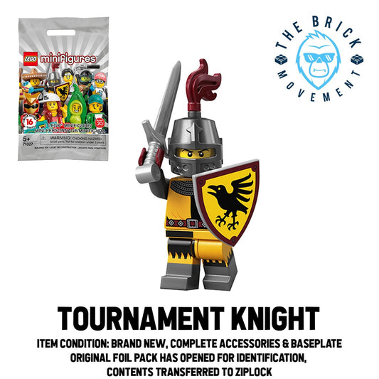 LEGO Collectible Minifigure Series 20: Tournament Knight Minifigure