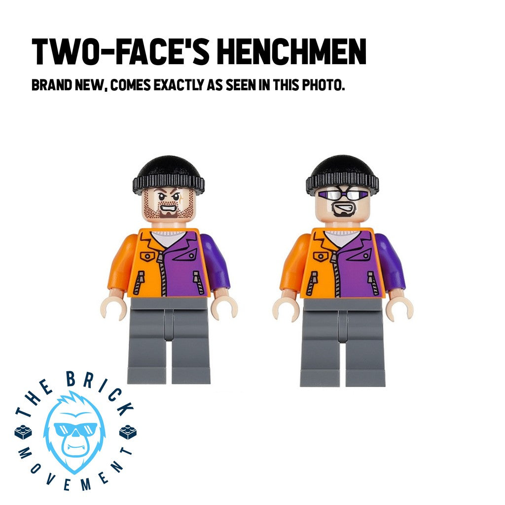 LEGO DC Two-Face's Henchmen Minifigure Lot