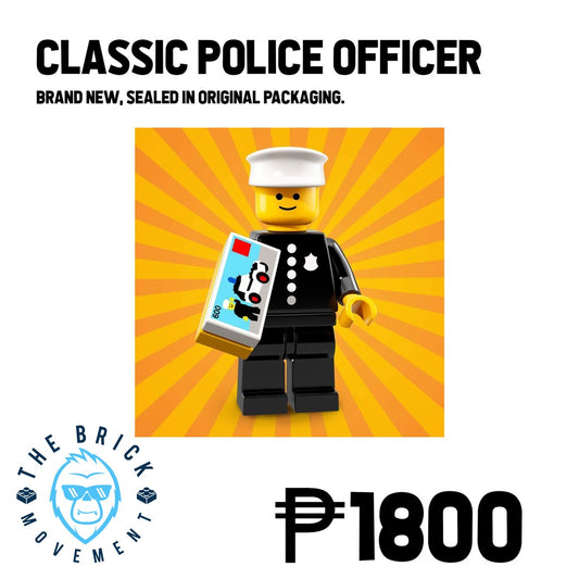 LEGO Collectible Minifigure Series 18: Classic Police Officer Minifigure