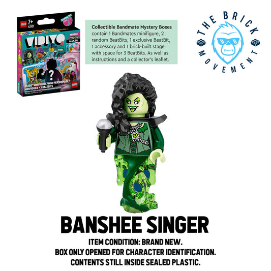 LEGO VIDIYO Bandmates Series 1: Banshee Singer Minifigure