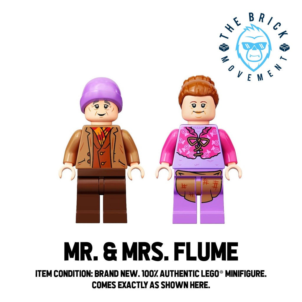 LEGO HARRY POTTER Mr. & Mrs. Flume Minifigure Lot