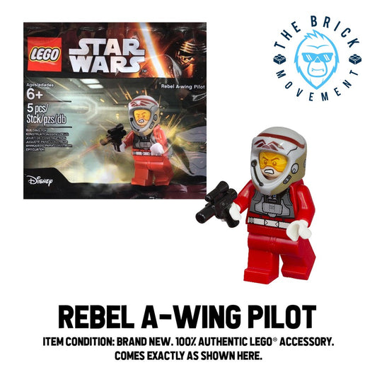 LEGO STAR WARS Rebel A-Wing Pilot Polybag