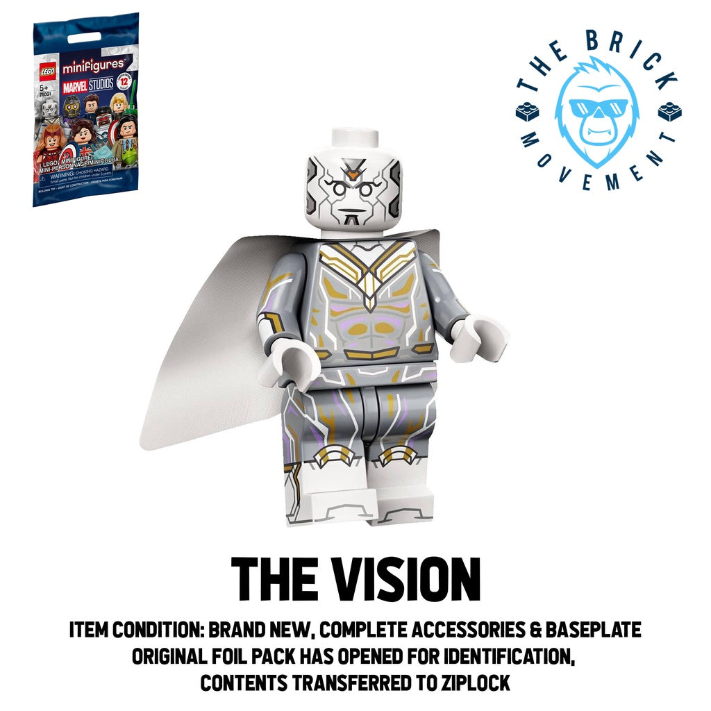 LEGO Collectible Minfigure Series Marvel Studios: The Vision Minifigure