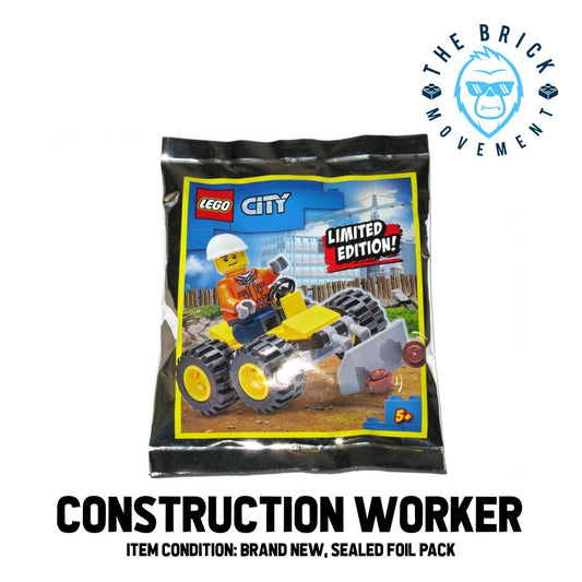 LEGO CITY Construction Worker Foil Pack