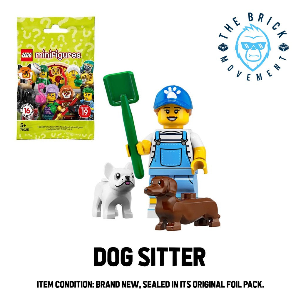 LEGO Collectible Minifigure Series 19: Dog Sitter Minifigure