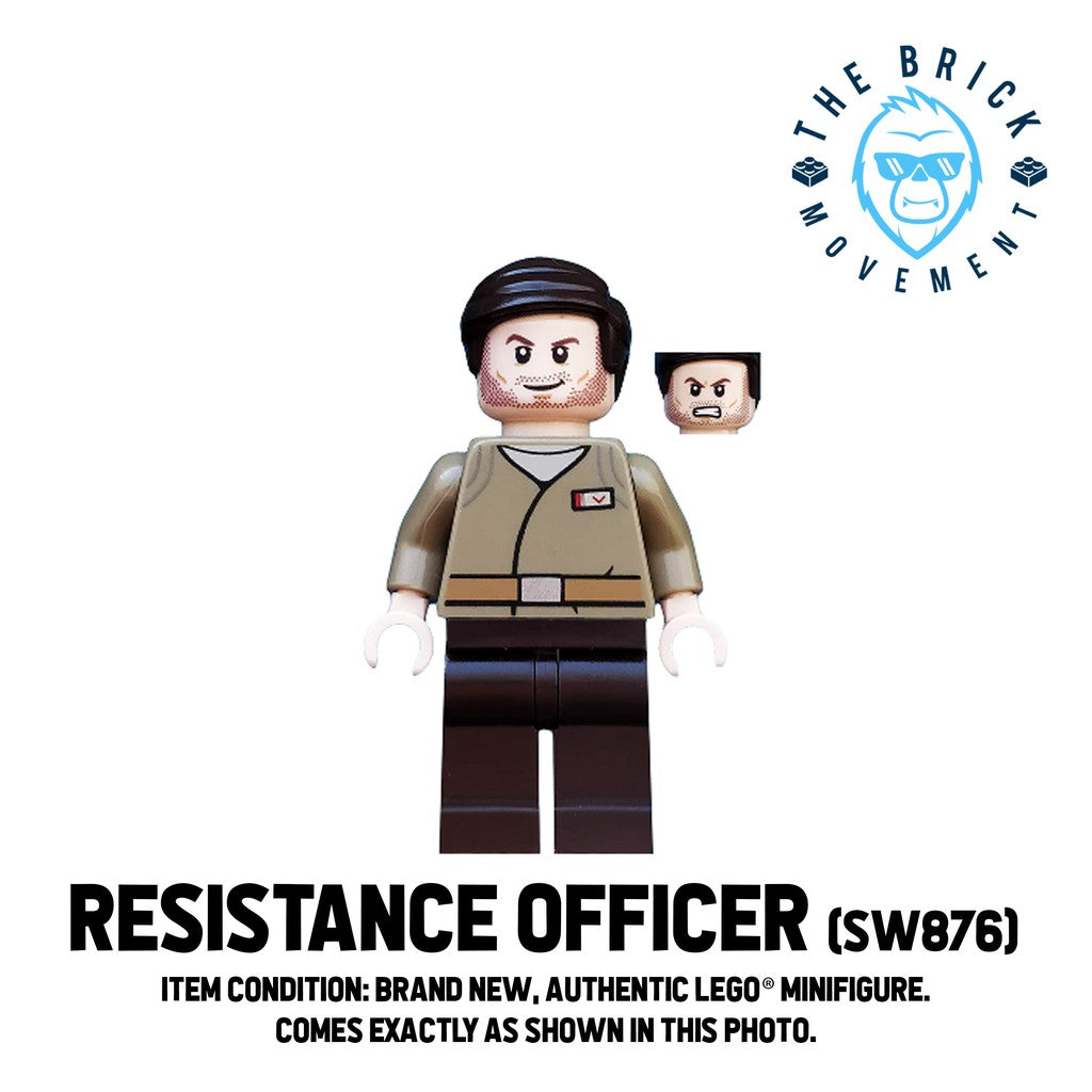 LEGO STAR WARS Resistance Officer Major Brance Minifigure