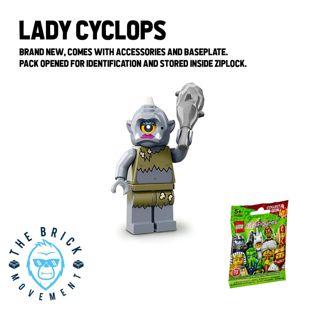 LEGO Collectible Minifigure Series 13: Lady Cyclops Minifigure