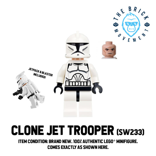 LEGO STAR WARS Clone Jet Trooper Minifigure