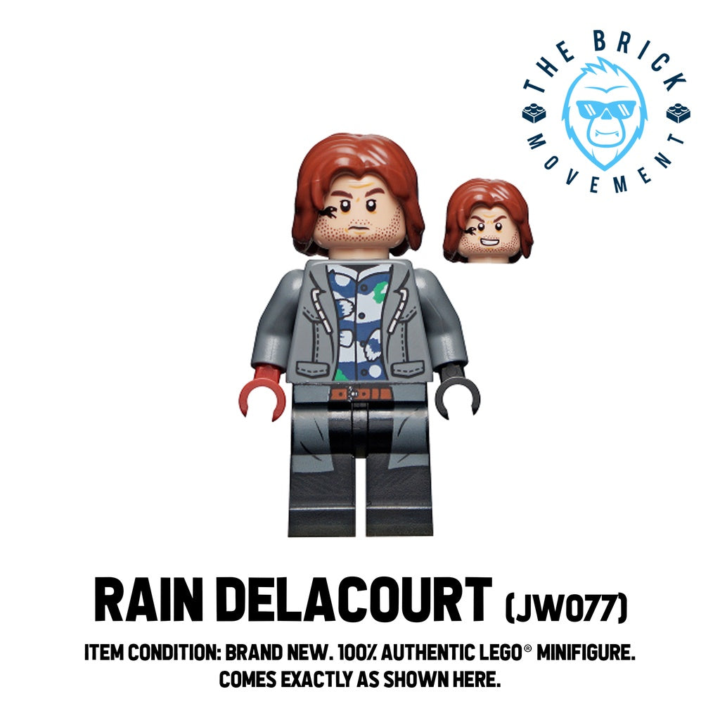 LEGO DISNEY JURASSIC WORLD Rainn Delacourt Minifigure