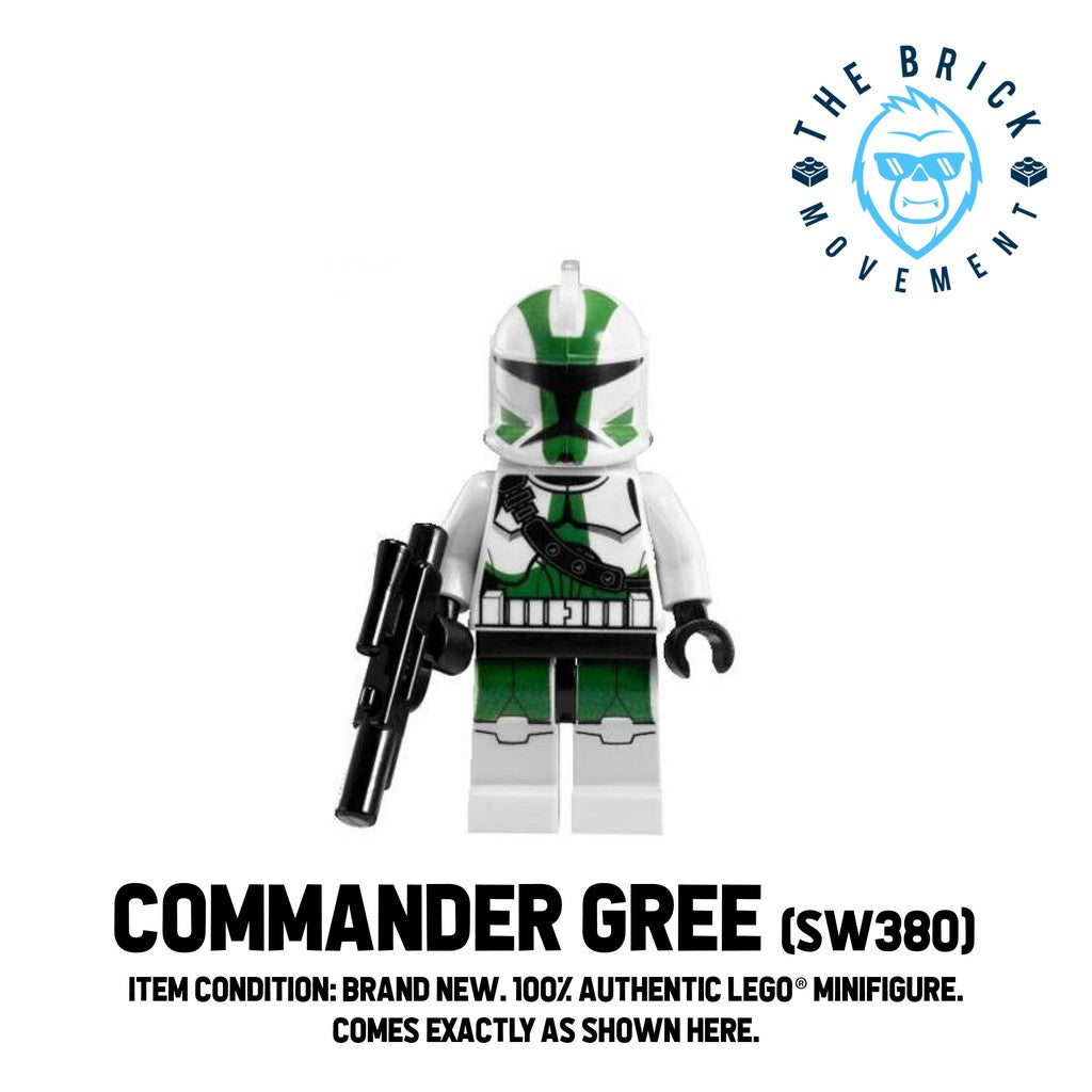 LEGO STAR WARS Commander Gree Minifigure