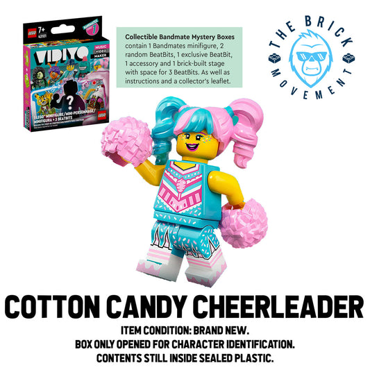 LEGO VIDIYO Bandmates Series 1: Cotton Candy Cheerleader Minifigure