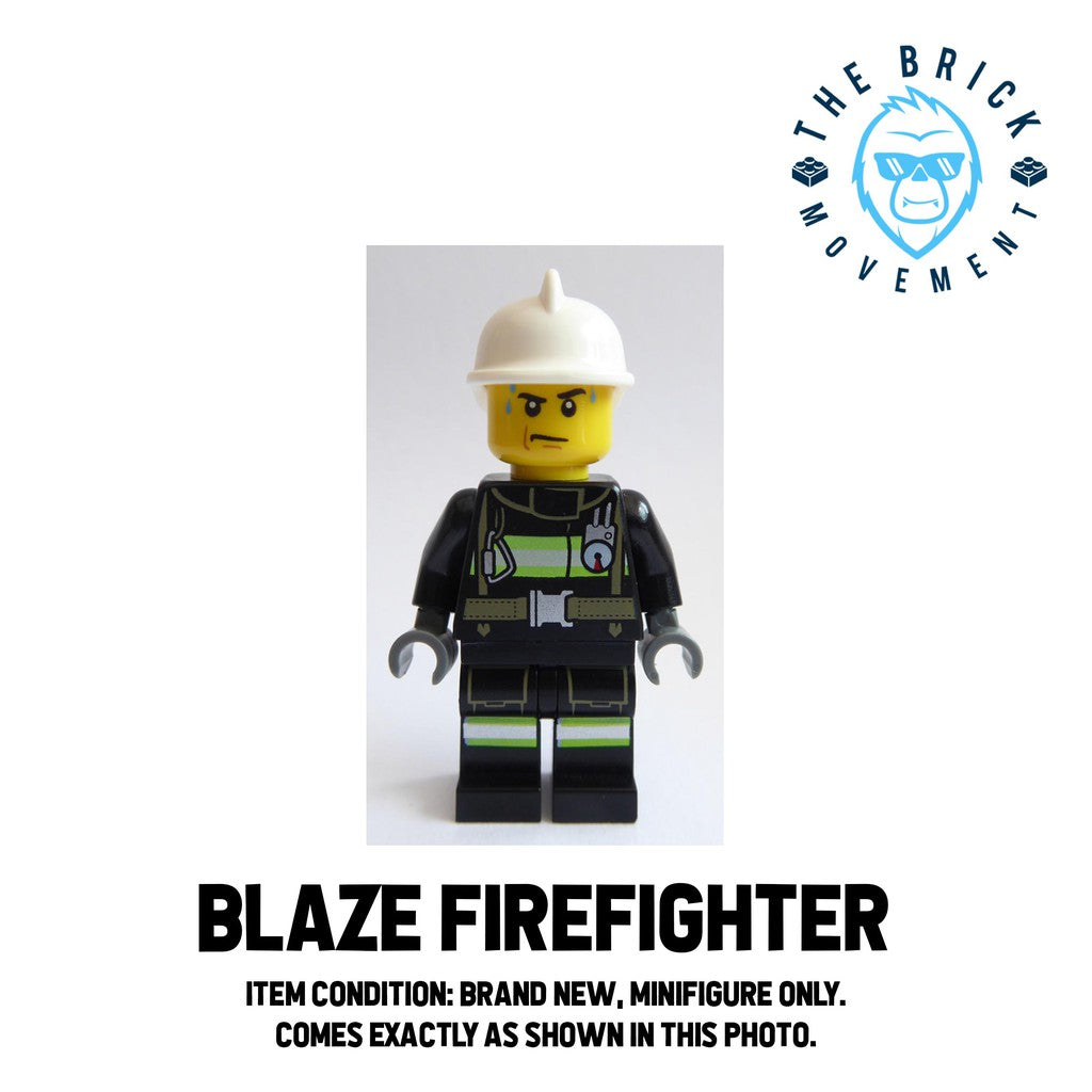 LEGO THE LEGO MOVIE Blaze Firefighter Minifigure