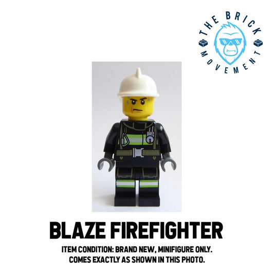 LEGO THE LEGO MOVIE Blaze Firefighter Minifigure