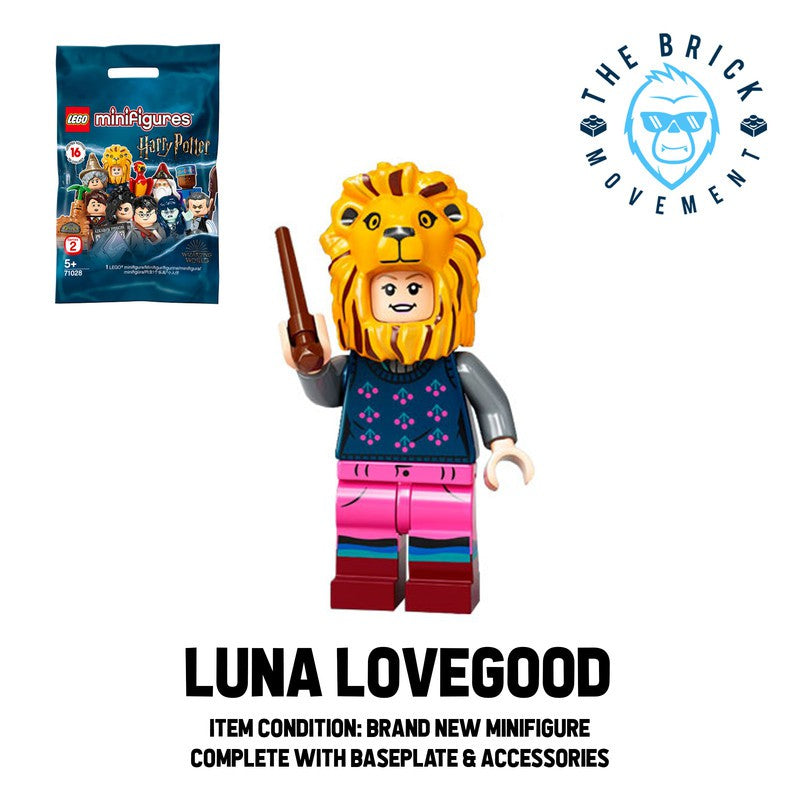 LEGO Collectible Minifigure Series HARRY POTTER 2: Luna Lovegood Minifigure