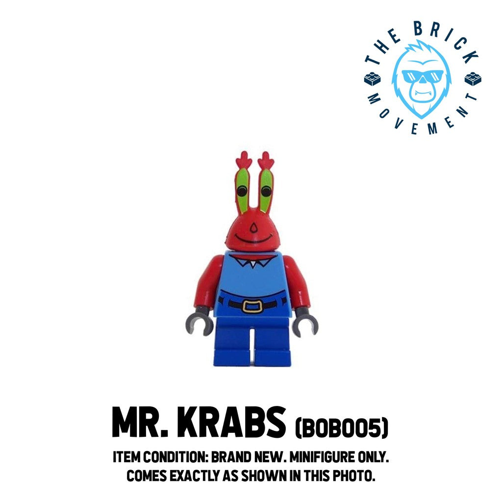 LEGO SPONGEBOB Mr. Krabs Minifigure