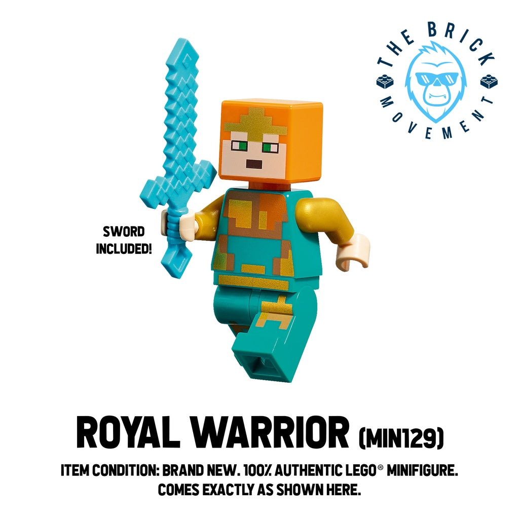 LEGO MINECRAFT Royal Warrior Minifigure