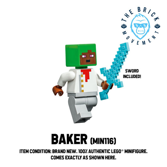 LEGO MINECRAFT Baker Minifigure