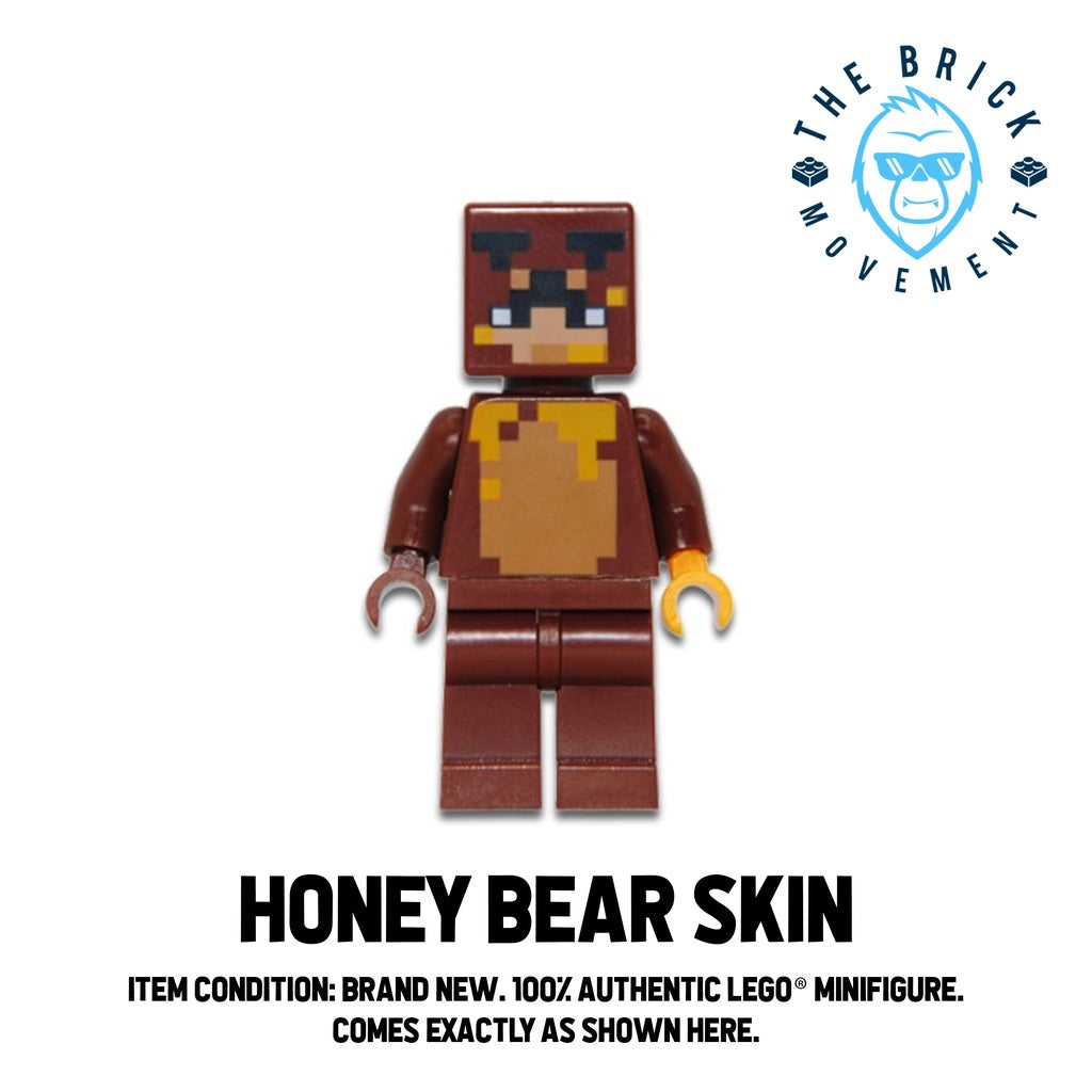 LEGO MINECRAFT Honey Bear Skin Minifigure