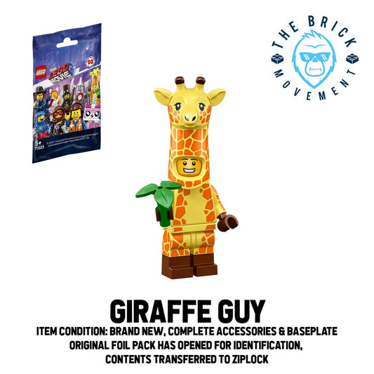 LEGO Collectible Minifigure Series THE LEGO MOVIE 2: Giraffe Guy Minifigure