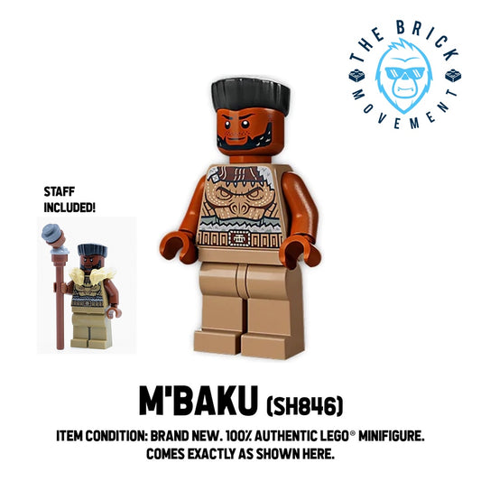 LEGO MARVEL M'Baku Minifigure