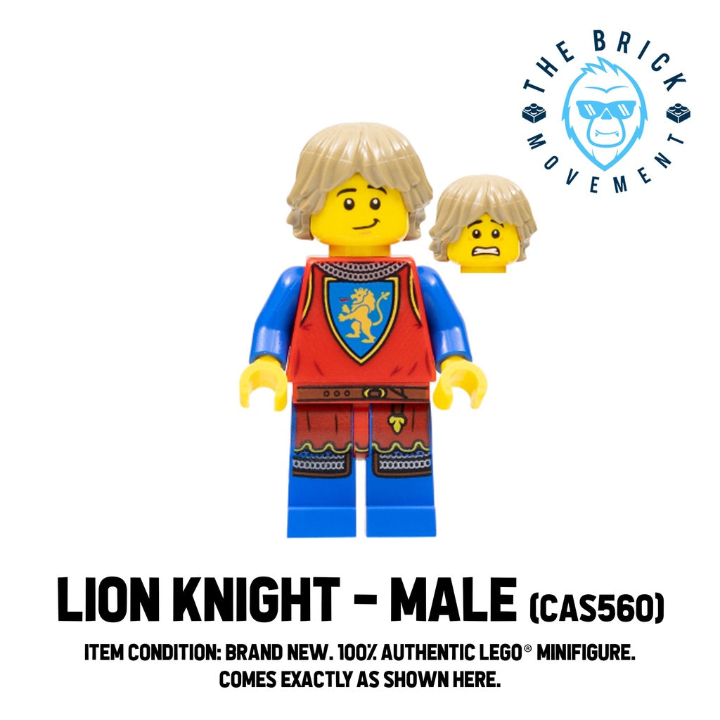 LEGO CASTLE Lion Knight Male Minifigure