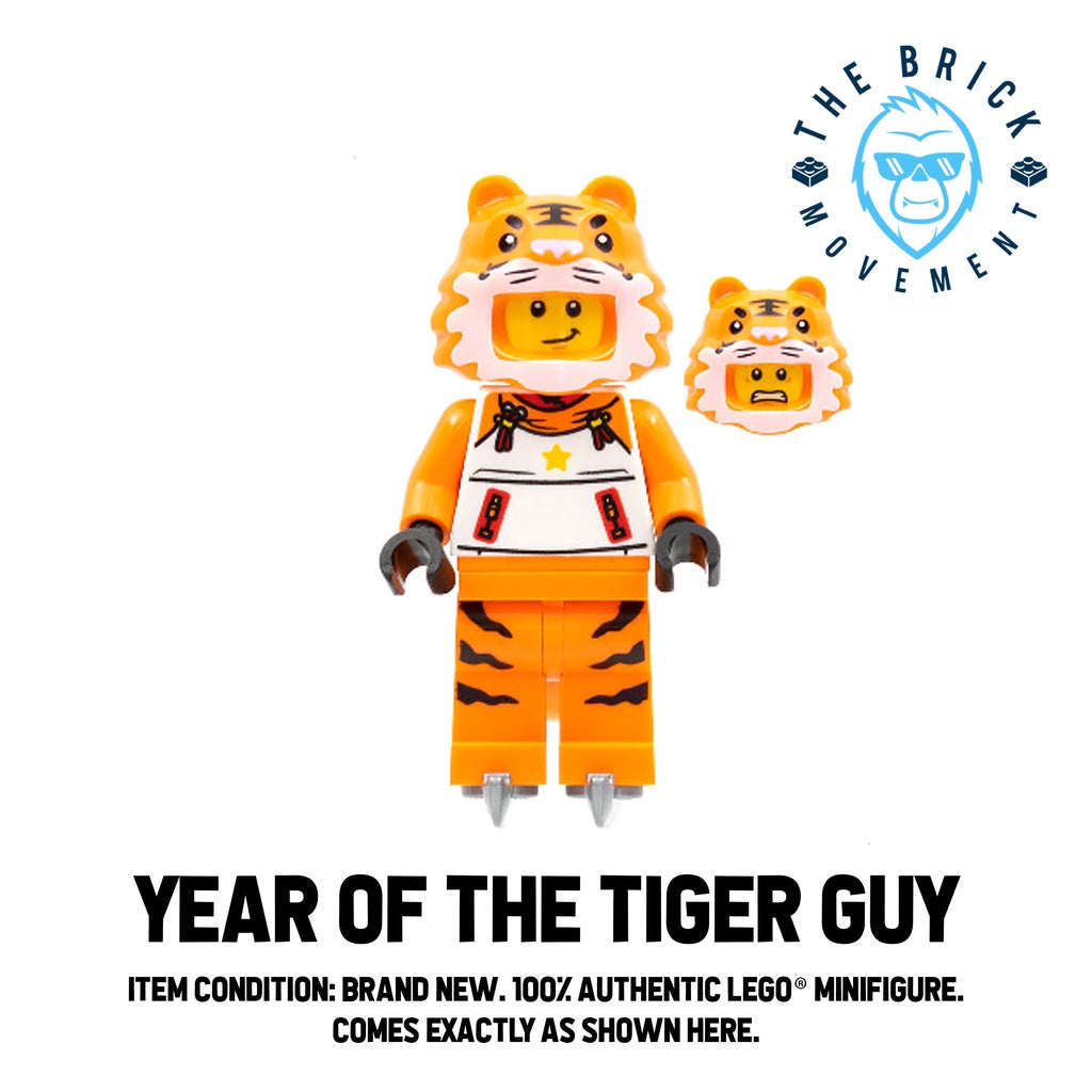 LEGO Year of the Tiger Guy Minifigure