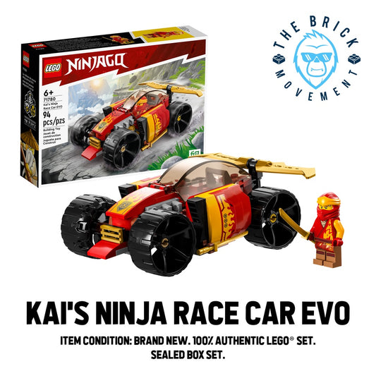 LEGO NINJAGO 71780 Kai's Ninja Race Car EVO Set