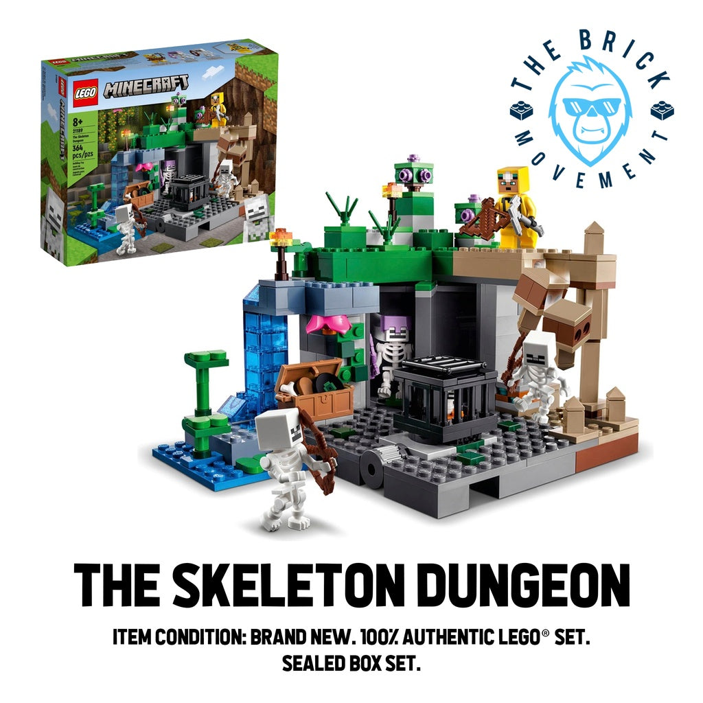 LEGO MINECRAFT 21189 The Skeleton Dungeon Set