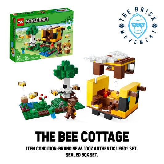 LEGO MINECRAFT 21241 The Bee Cottage Set