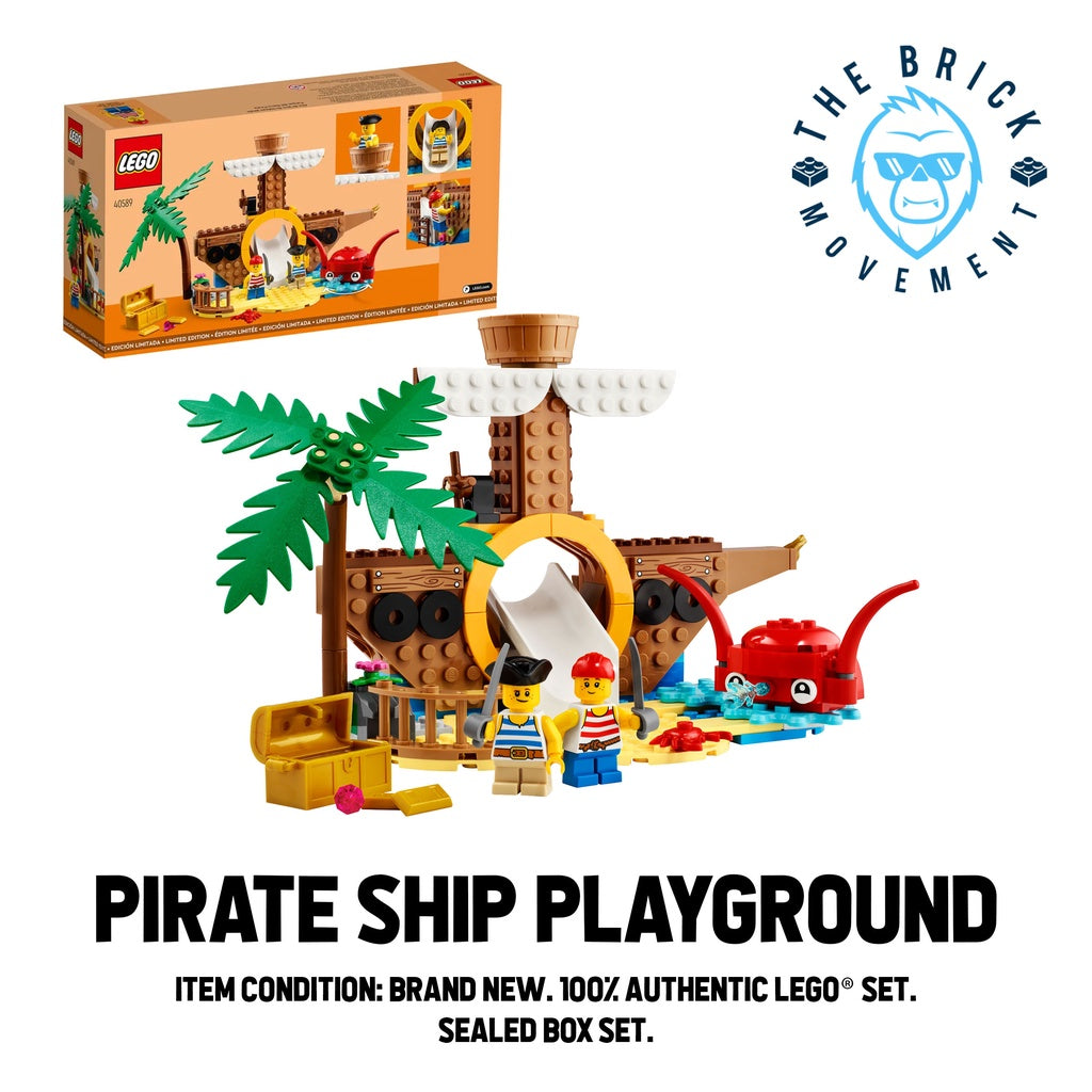 LEGO 40589 Pirate Ship Playground Set