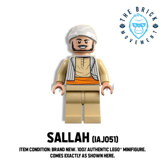 LEGO INDIANA JONES Sallah Minifigure