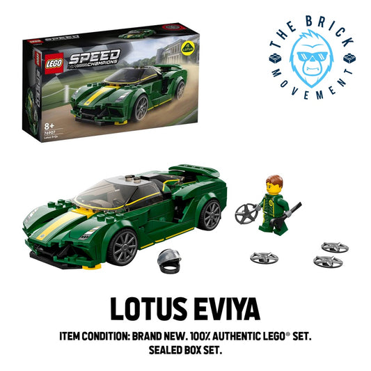 LEGO SPEED CHAMPIONS 76907 Lotus Eviya Set