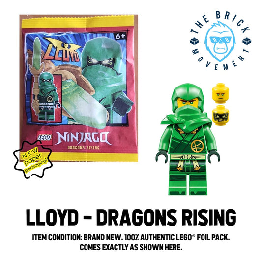 LEGO NINJAGO Lloyd (Dragons Rising) Foil Pack