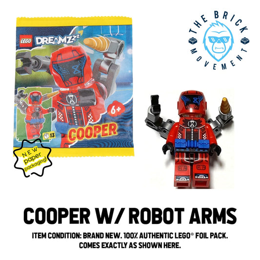 LEGO DREAMZZZ Cooper w/ Robot Arms Foil Pack